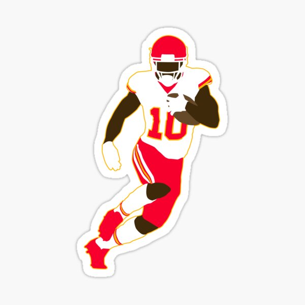 TYREEK HILL Kansas City Chiefs Sticker Weatherproof Vinyl 