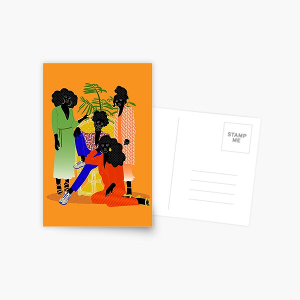 Familly Postcard