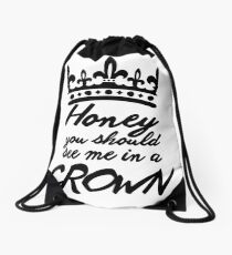BBC Sherlock - Honey You Should See Me In A Crown Drawstring Bag