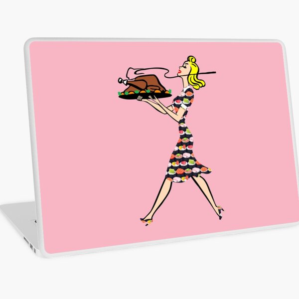 Item preview, thanksgiving 1950s blonde housewife designed and sold by Gossip Rag.