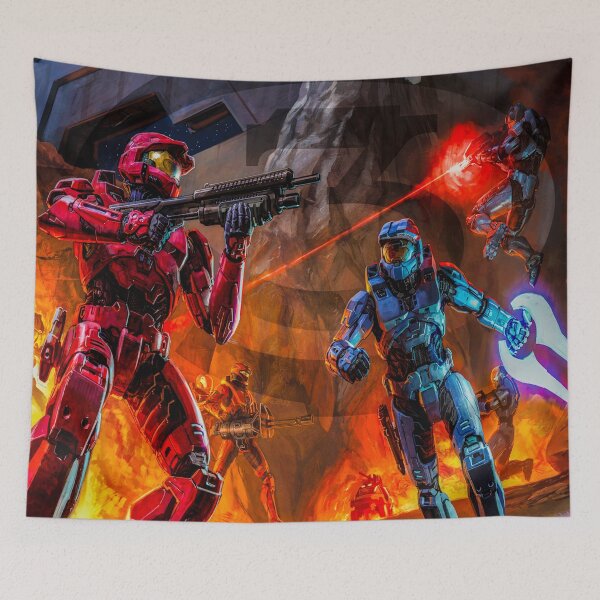 Item preview, fwc 1483 red blue designed and sold by fred chiea.