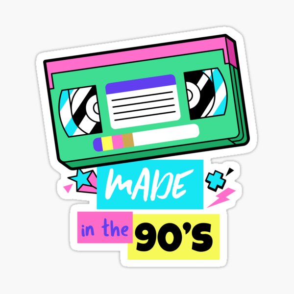 The 90s . Stickers