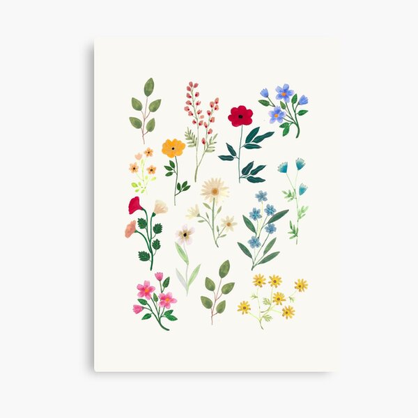 Spring Botanicals Canvas Print