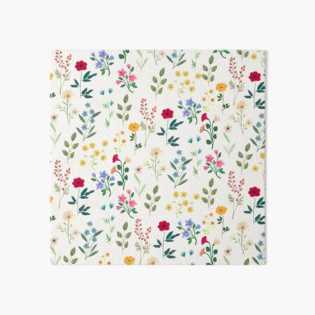 Spring Botanicals Art Board Print