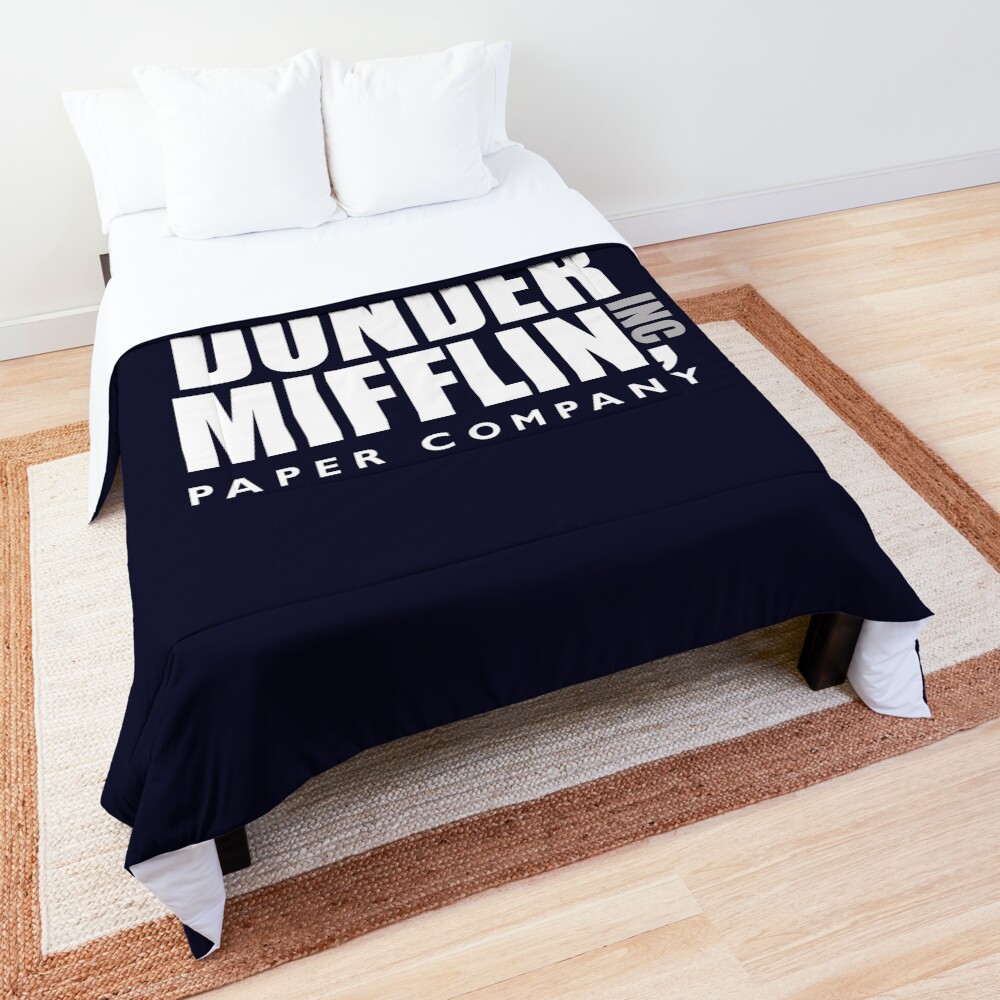 The Dunder Office Mifflin Inc. Design, T-Shirt, tshirt, tee, jersey, poster, Original Funny Gift Idea, Dwight Best Quote From Comforter
