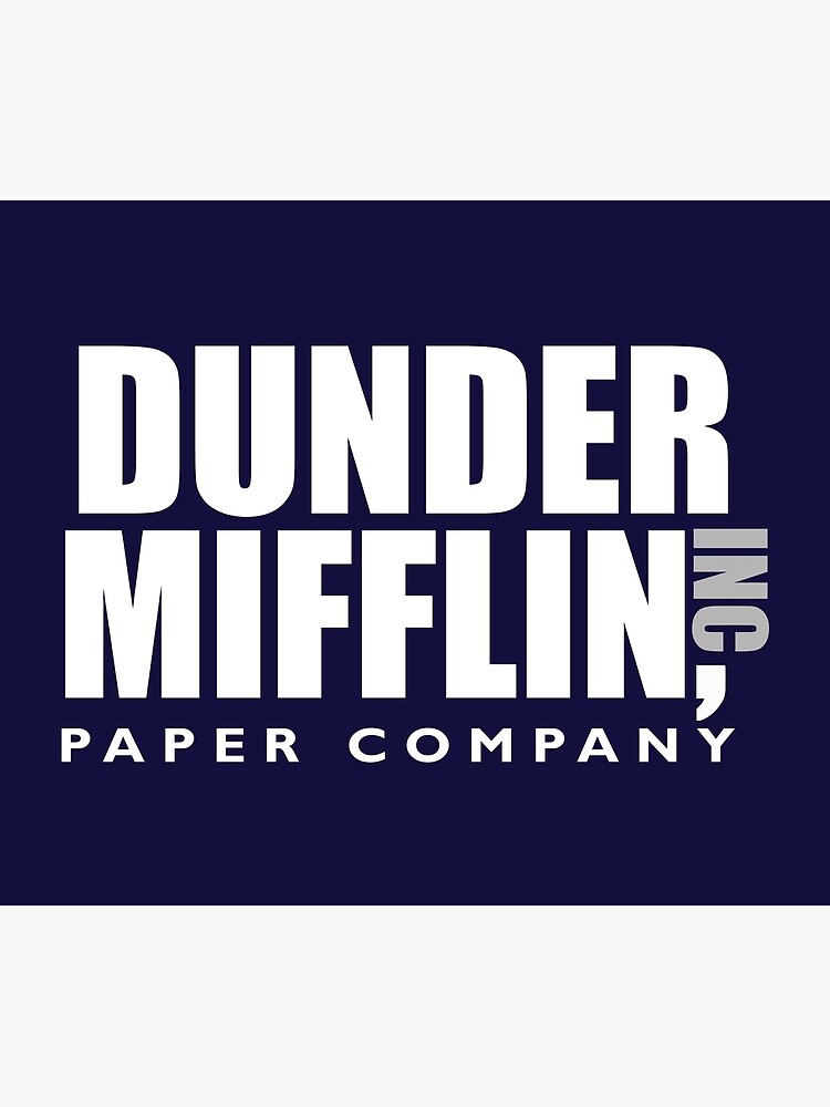 The Dunder Office Mifflin Inc. Design, T-Shirt, tshirt, tee, jersey, poster, Original Funny Gift Idea, Dwight Best Quote From by clothorama