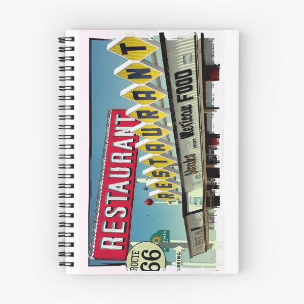 Artikelvorschau, Route 66 Restaurant entworfen und verkauft von Warren Paul Harris.