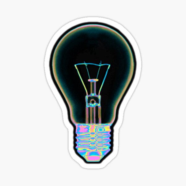 WATT?? Light Bulb Pun - Electrical Engineering Design Sticker for Sale by  BudinInnovation