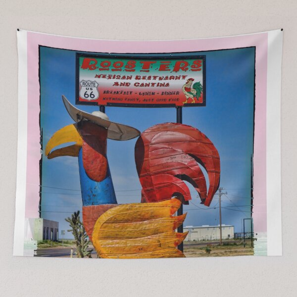 Item preview, Roosters - Giant Route 66 Colorful Rooster designed and sold by Warren Paul Harris.