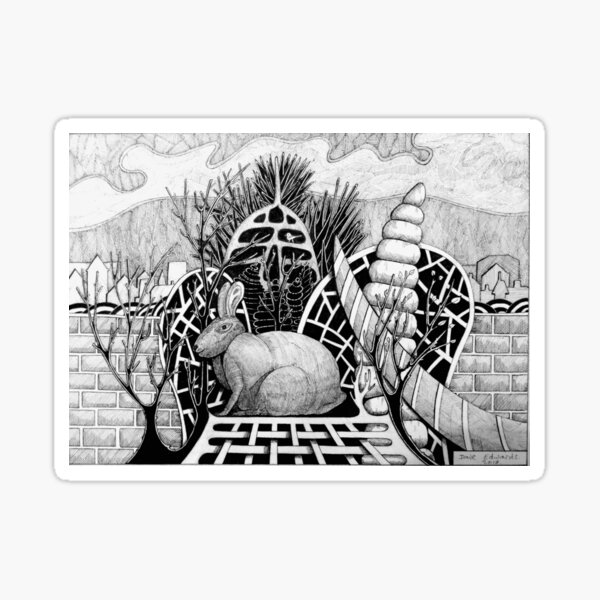 Artikel-Vorschau von 280 - RABBIT GROTTO - DAVE EDWARDS - TINTE - 2018, designt und verkauft von BLYTHART.