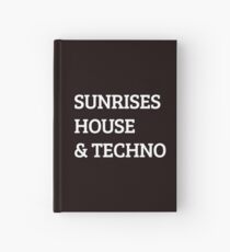 Sunrise's House & amp; Techno Hardcover Journal