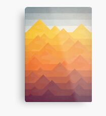 Pyramids Metal Print