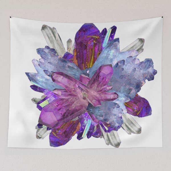 Item preview, CRYSTALLINE RADIATING CLUSTER OF AMETHYST & QUARTZ  designed and sold by sharlesart.