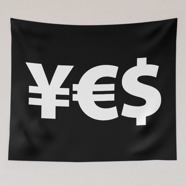 Item preview, YES! Yen euro dollars money designed and sold by Helen-Storm.
