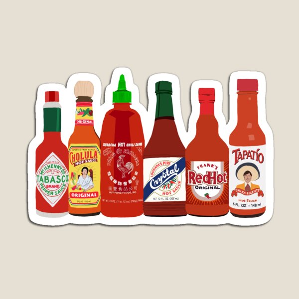 Hot Sauce Magnet