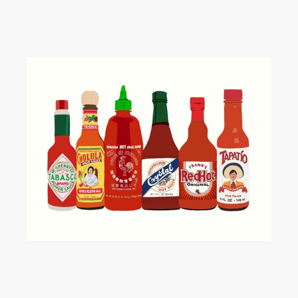 Hot Sauce Art Print