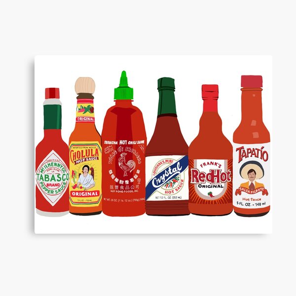 Hot Sauce Canvas Print
