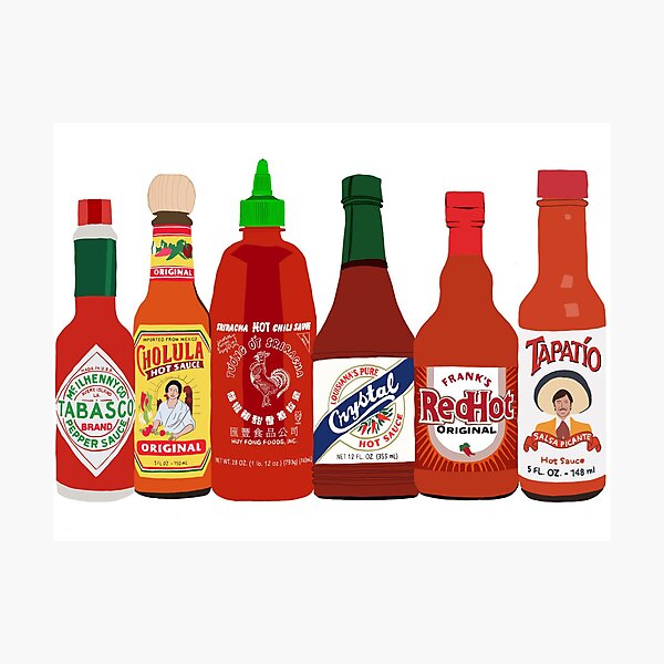 Hot Sauce Photographic Print