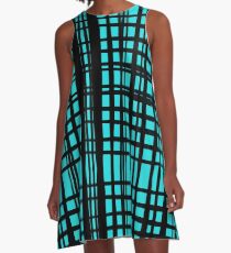 Schachmatt A-Linien Kleid