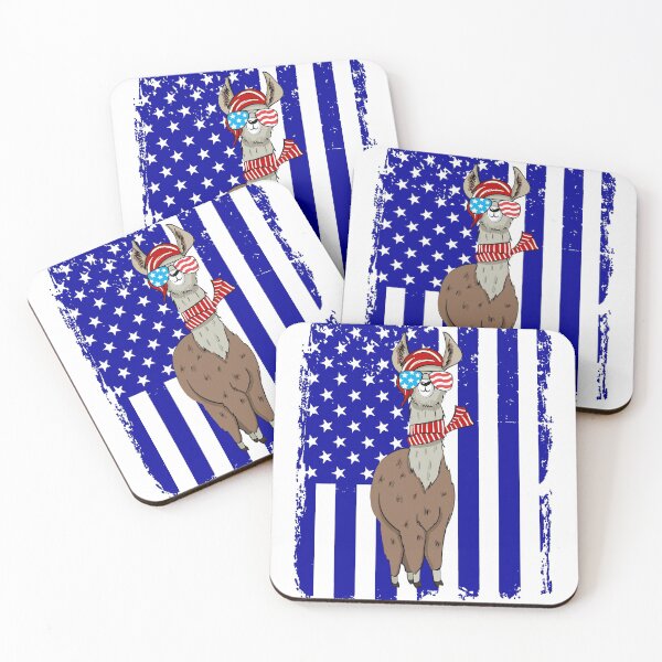 Item preview, Patriotic Llama designed and sold by LimeStorm.