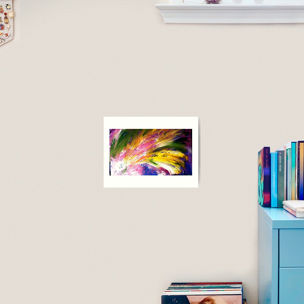 "Soul Descends, Soul Ascends" - Whole Painting Art Print