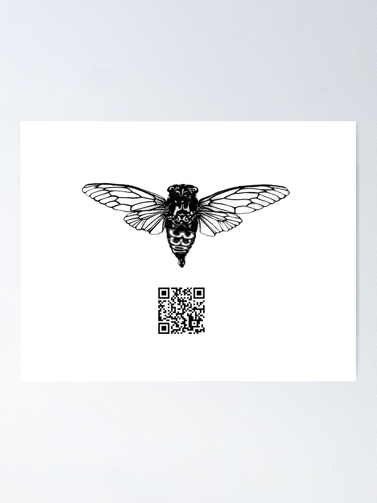 fabric Show you astronomy Cicada 3301" Poster for Sale by ClintCote | Redbubble