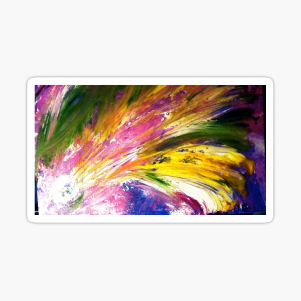 "Soul Descends, Soul Ascends" - Whole Painting Sticker
