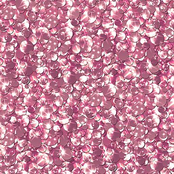 Pink confetti. Shiny seamless texture . shiny pattern, sequins