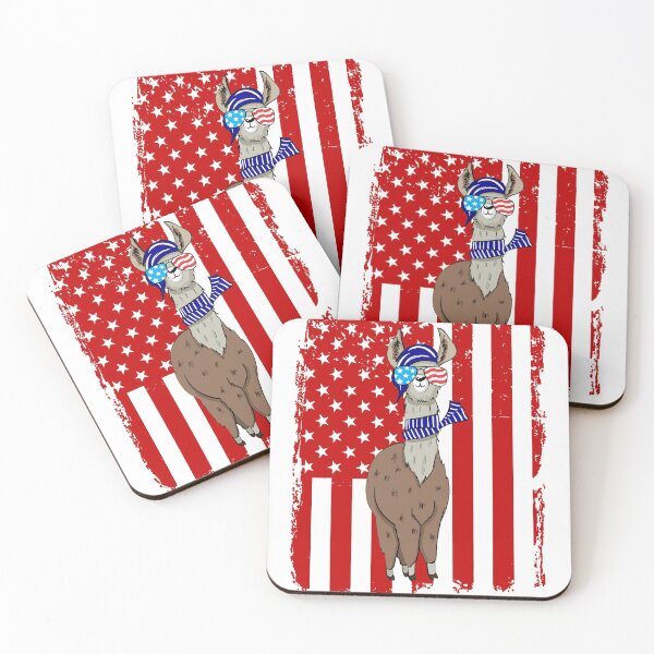 Item preview, Patriotic Llama designed and sold by LimeStorm.