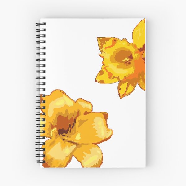 Item preview, two golden flower drawing designs designed and sold by julieiluj.