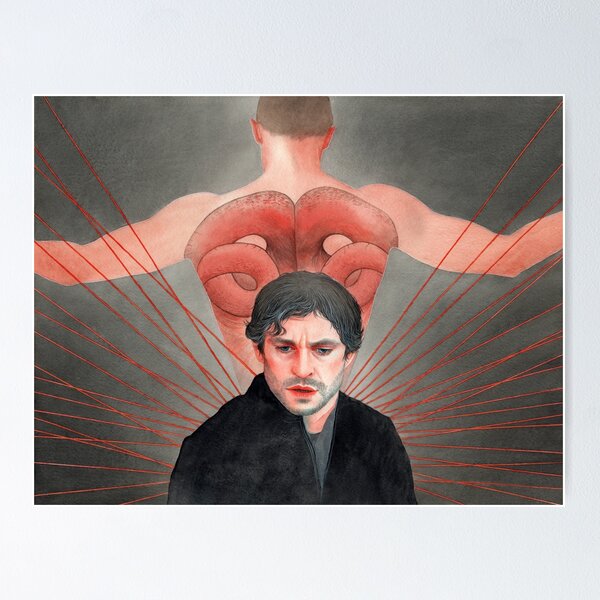 Item preview, The Great Red Dragon / Hannibal S3E08 / Hannigram Watercolor designed and sold by Lin Artist.