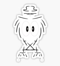 Owls sketch Sticker