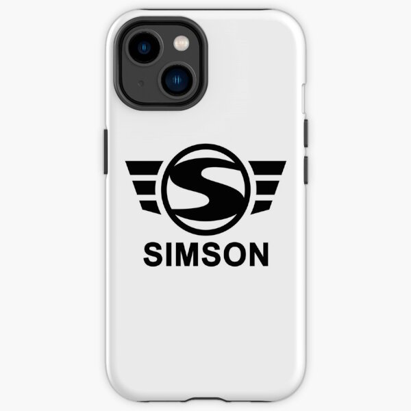 Simson Logo (schwarz) iPhone Robuste Hülle
