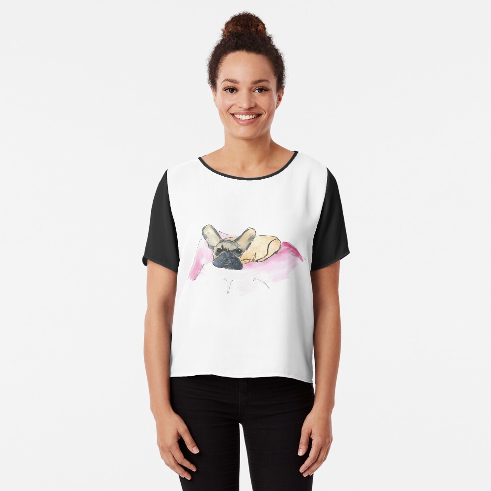 Joy’s dog Chiffon Top