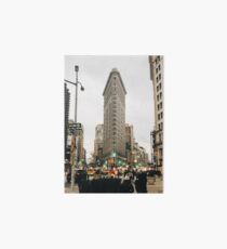 Flat Iron Building Art Board