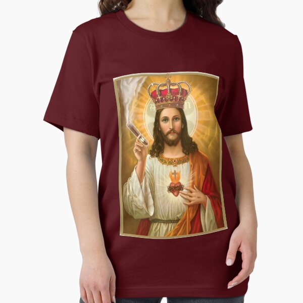 Item preview, Cigar Smoker Jesus Religious Christian Art Portrait designed and sold by Lisa Rotenberg.