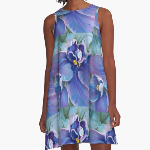 "The Violet" A-Line Dress