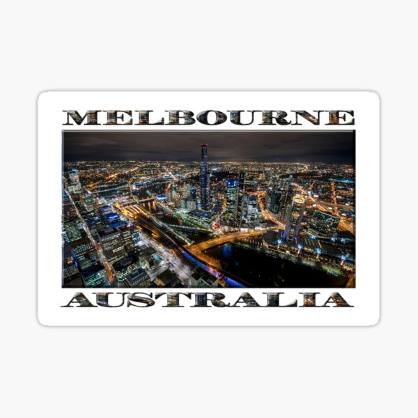 City Lights Sticker
