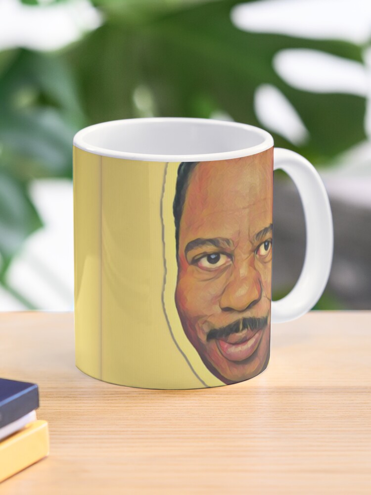 The Office Stanley Did I Stutter White 20 oz White Cup Mug Coffee