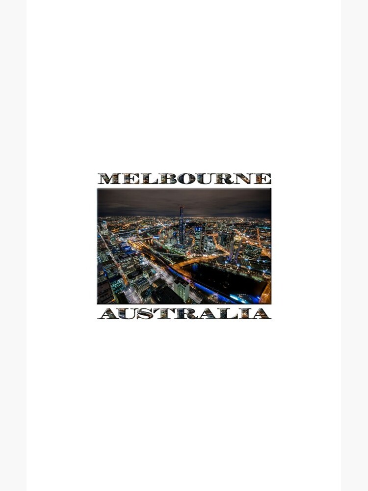 City Lights (poster on white) by RayW