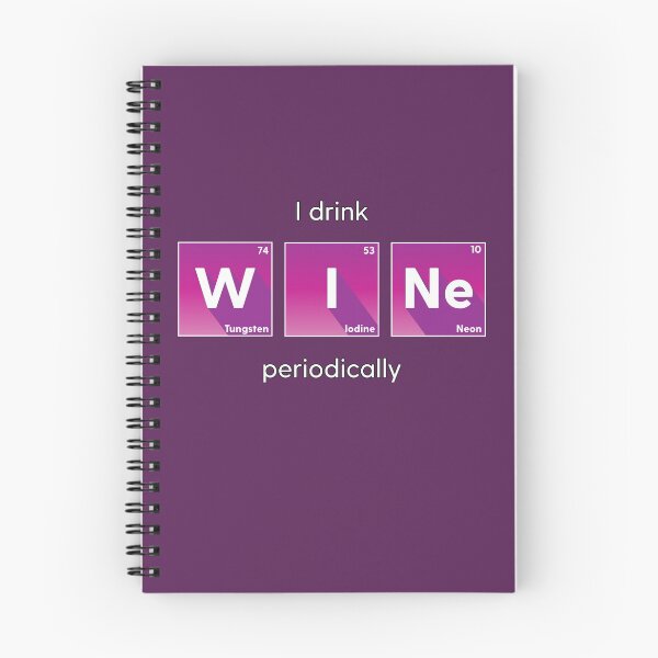 Item preview, I Drink W I Ne Periodically designed and sold by HollyPrice.