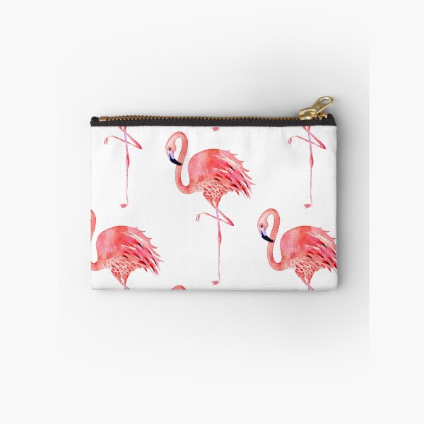 Item preview, Pink Flamingo in Coral Orange Shade, Watercolor  designed and sold by PixDezines.