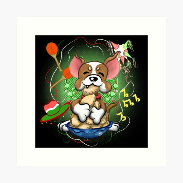 Aperçu de l'œuvre Chihuahua chiot mignon créée et vendue par Katastra.