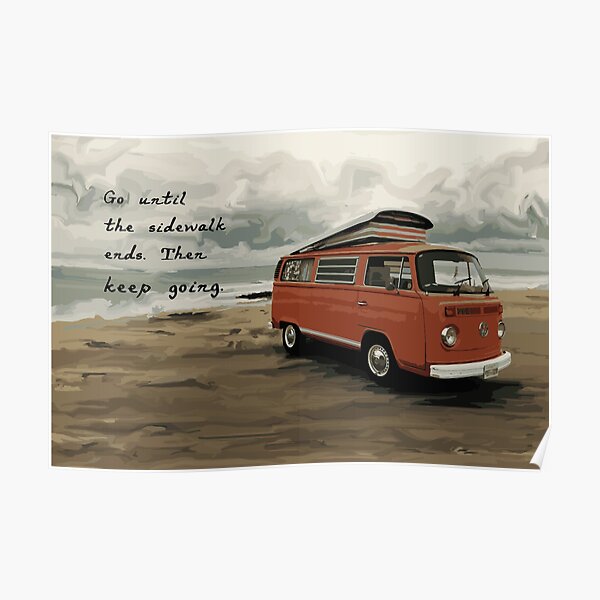 Keep going Poster