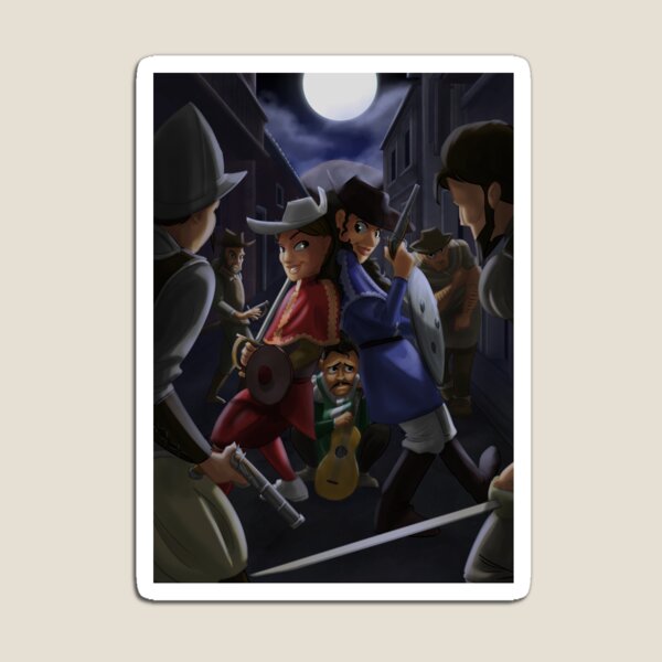 The Valiant Ladies of Potosi - Rejected Princesses Magnet