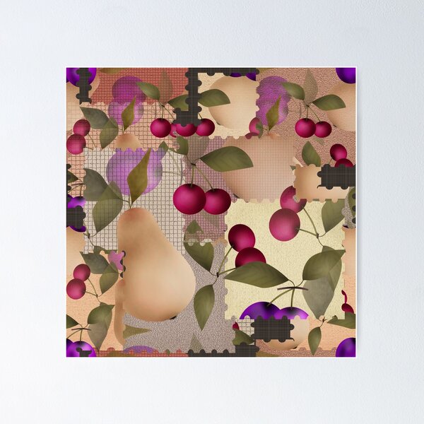 Item preview, Patchwork Fruit. Retro designed and sold by fuzzyfox.
