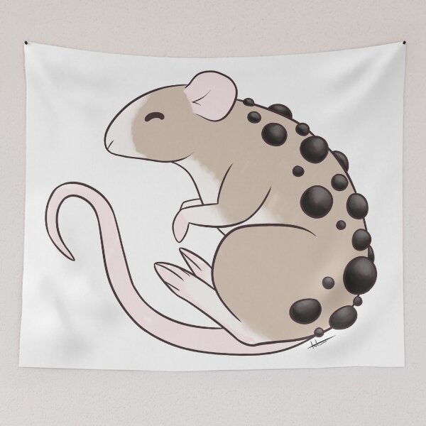 Item preview, Bubble Tea Rat designed and sold by turbodrawn.