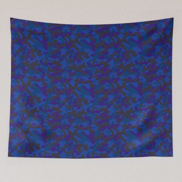Item preview, Mosaic Camo in Blue designed and sold by neverfaraway.