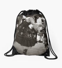 Melbourne winter fest 2014 Drawstring Bag