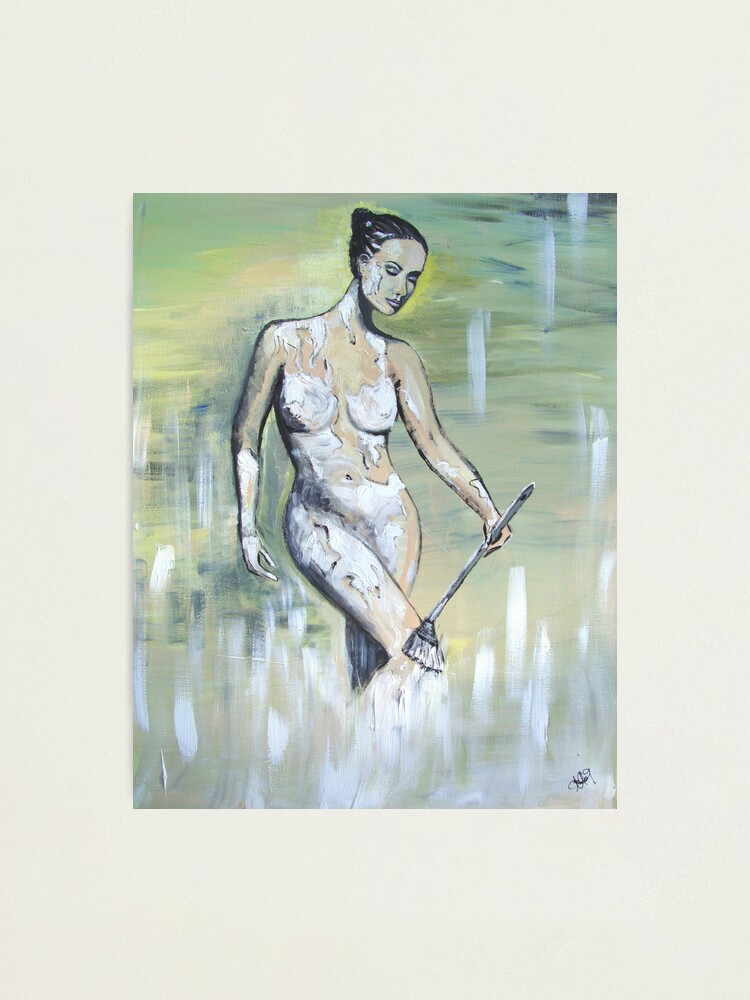 Alternate view of Body - Painted Photographic Print